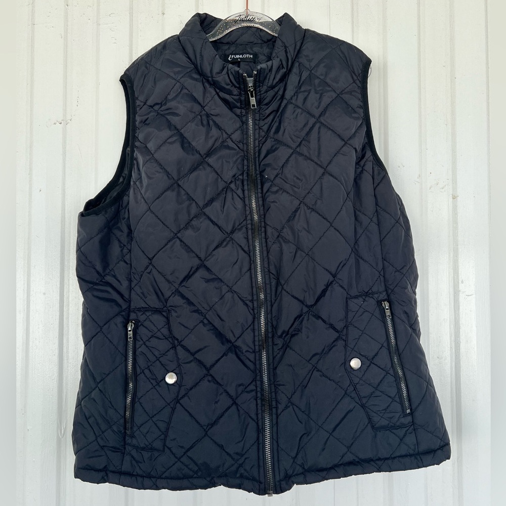 Black Puffer Vest